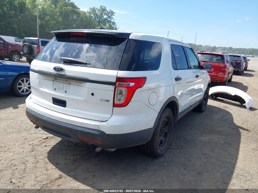 Vin: 1fm5k8ar6fga09938, lot: 46321033, ford utility police interceptor 20154