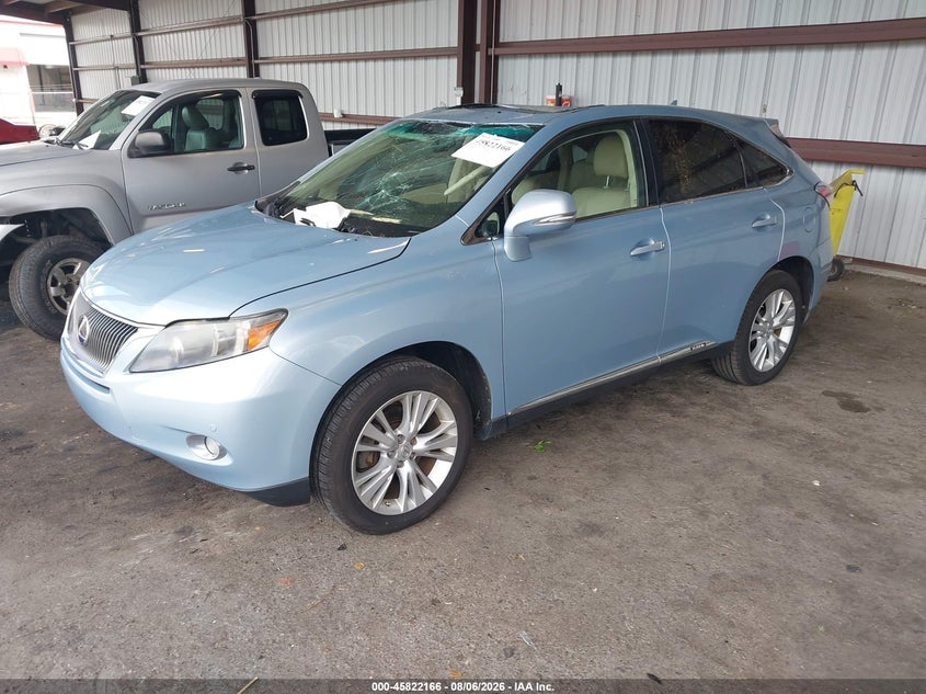 Vin: jtjzb1ba6a2401469, lot: 46321047, lexus rx 450h 20102