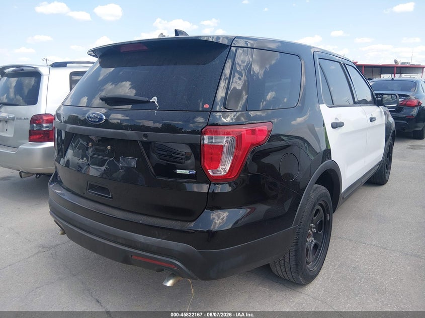 Vin: 1fm5k8ar6hga36463, lot: 46321048, ford utility police interceptor 20174