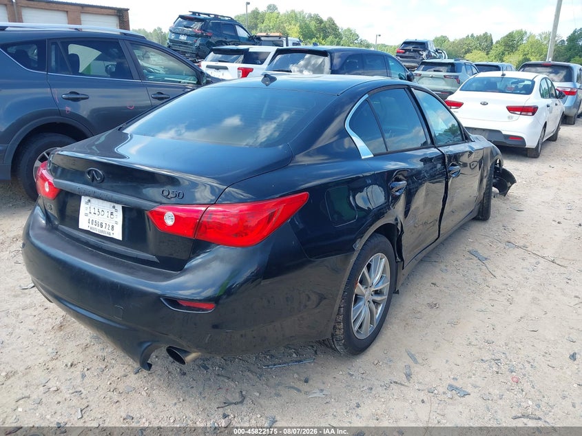 Vin: jn1ev7ap1hm737887, lot: 46321056, infiniti q50 3.0t premium 20174