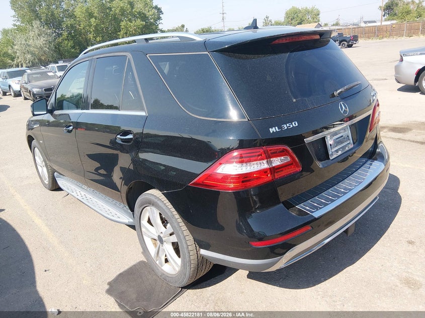 Vin: 4jgda5hb8ca068350, lot: 46321062, mercedes-benz ml 350 4matic 20123