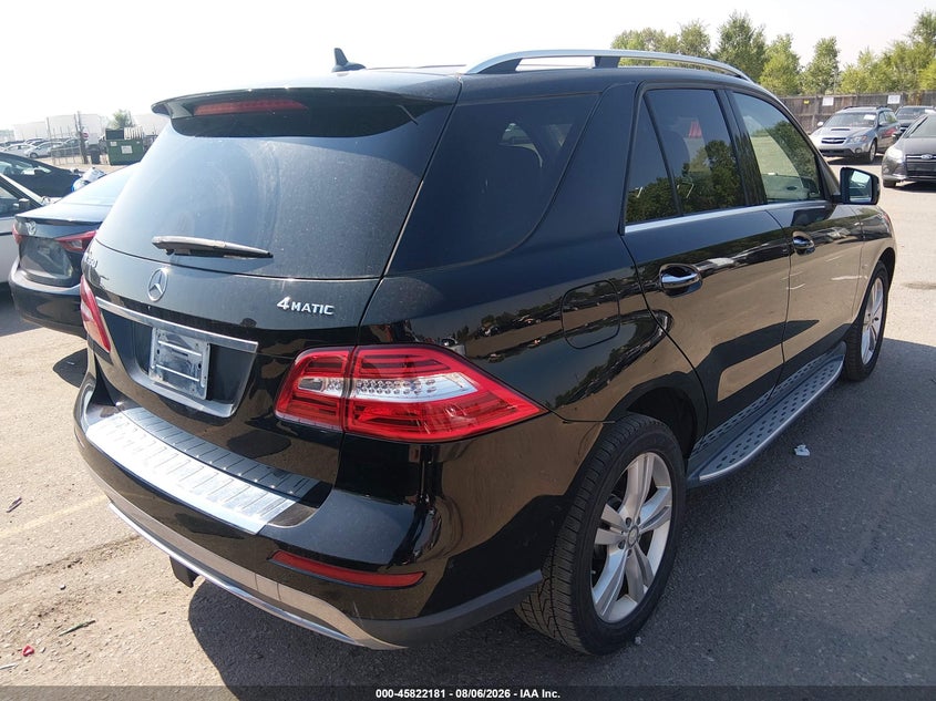 Vin: 4jgda5hb8ca068350, lot: 46321062, mercedes-benz ml 350 4matic 20124