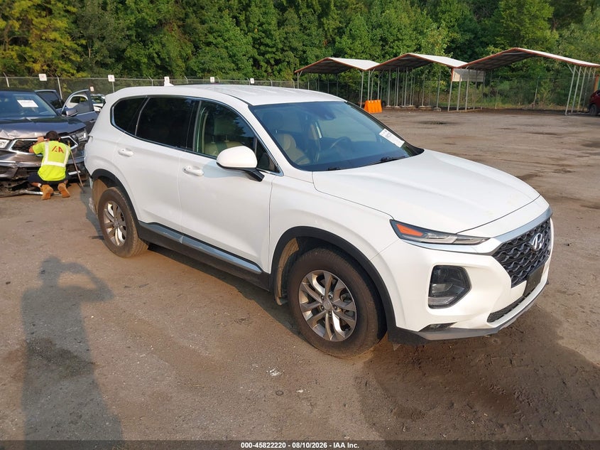 2020 Hyundai Santa Fe Sel, Удар сзади, IAAI, VIN 5NMS3CAD6LH290350