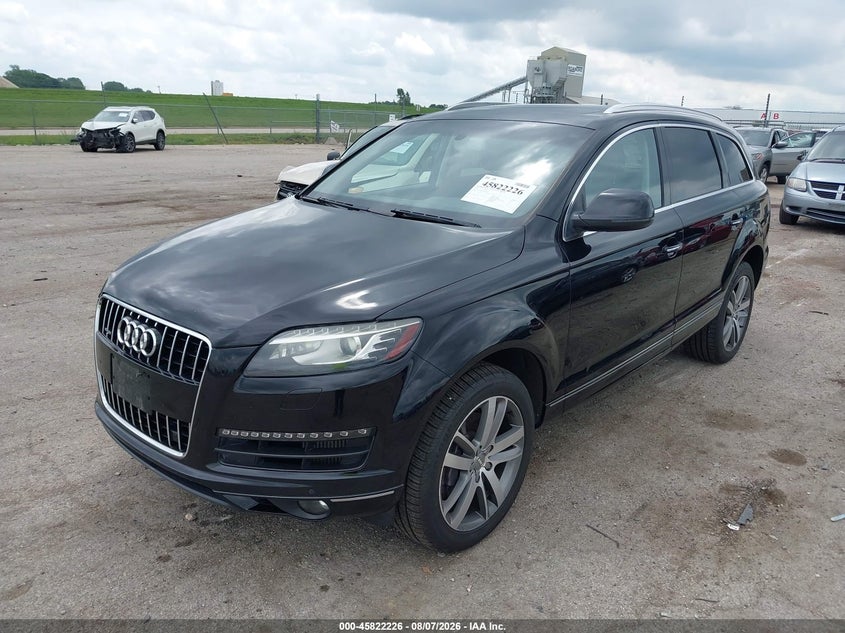 Vin: wa1lmafe1fd025639, lot: 46321107, audi q7 3.0 tdi premium 20152