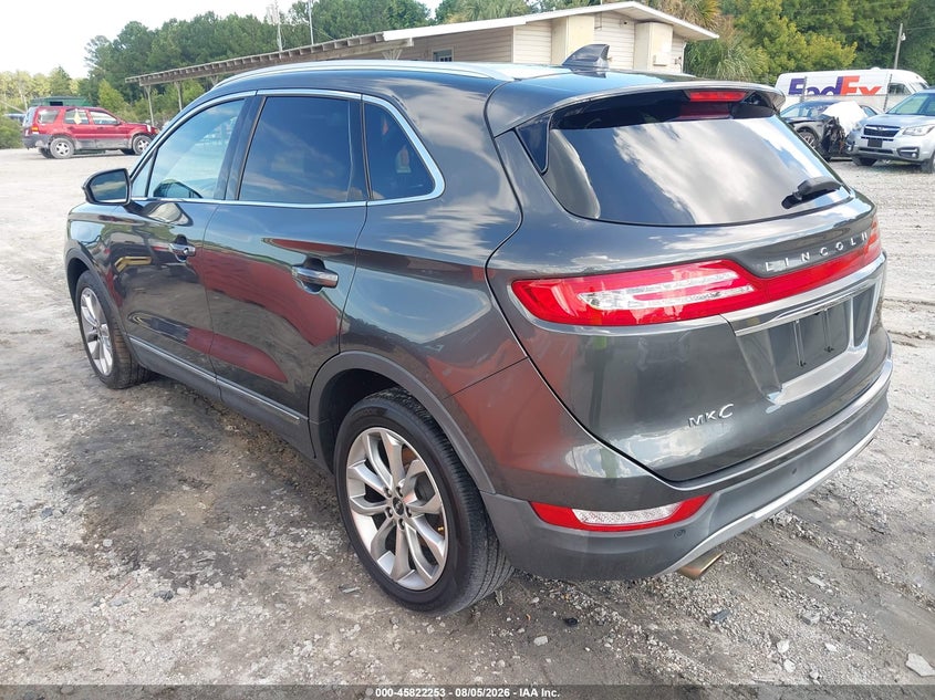 Vin: 5lmcj2d97kul00296, lot: 46321134, lincoln mkc select 20193