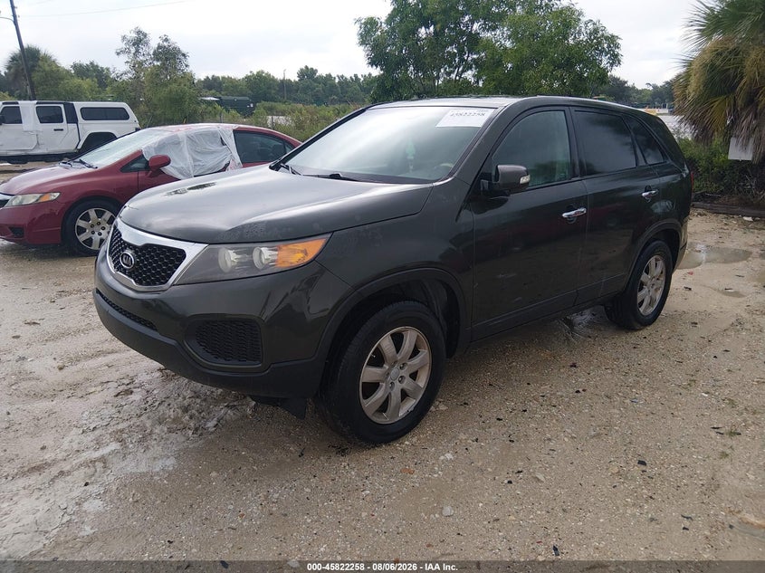 Vin: 5xykt3a14dg334671, lot: 46321139, kia sorento lx 20132