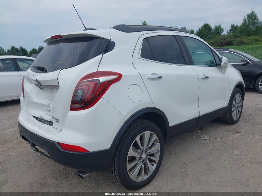 Vin: kl4cjesb3kb700943, lot: 46321145, buick encore awd preferred 20194
