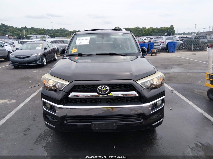 2015 TOYOTA 4RUNNER SPORT UTILITY VEHICLE 4.0L V-6 DOHC, VVT, 270HP
