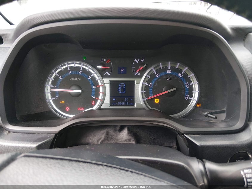 2015 TOYOTA 4RUNNER SPORT UTILITY VEHICLE 4.0L V-6 DOHC, VVT, 270HP