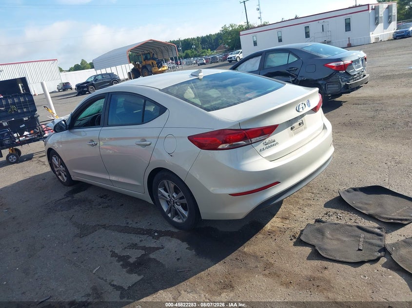 Vin: 5npd84lf2hh025076, lot: 46321164, hyundai elantra se 20173