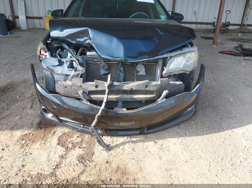 2012 TOYOTA CAMRY SEDAN 2.5L I-4 DOHC, VVT, 178HP