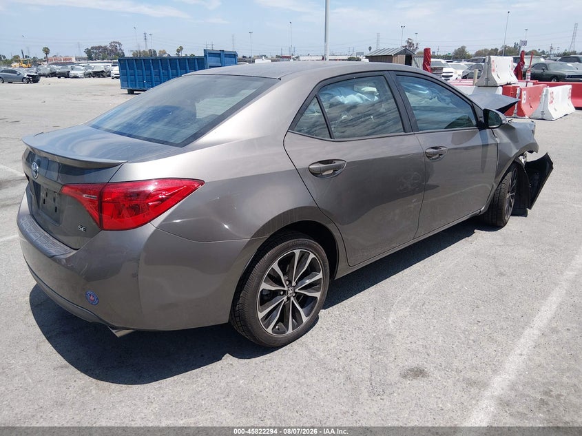 Vin: 5yfburhe0jp777867, lot: 46321176, toyota corolla se 20184