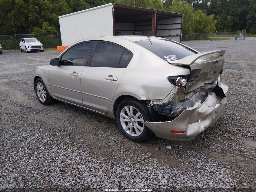2007 MAZDA 3 SEDAN 2.0L I-4 DOHC, 144HP