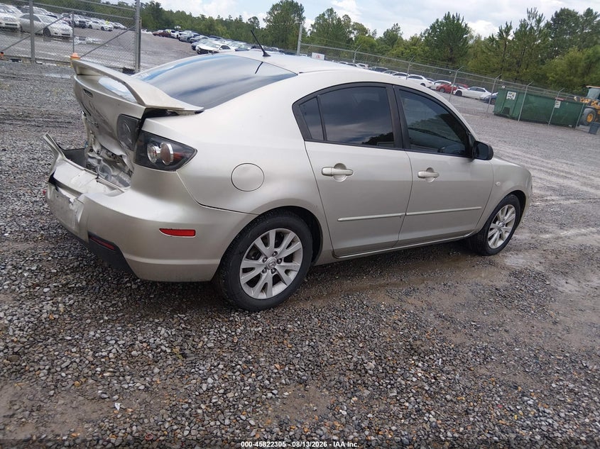 2007 MAZDA 3 SEDAN 2.0L I-4 DOHC, 144HP
