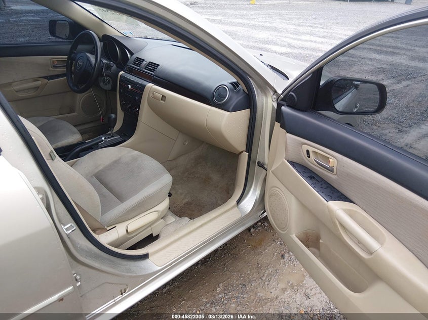 2007 MAZDA 3 SEDAN 2.0L I-4 DOHC, 144HP