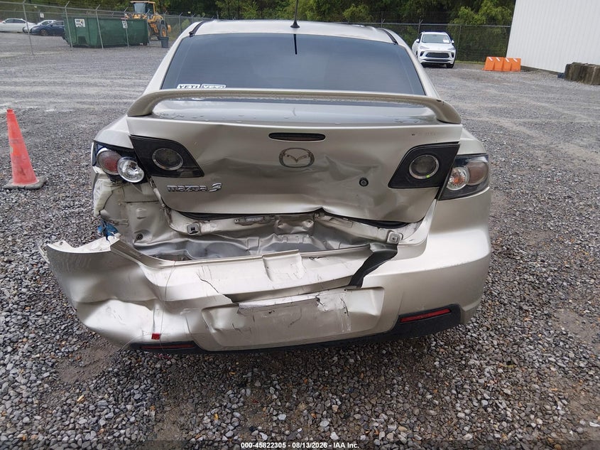 2007 MAZDA 3 SEDAN 2.0L I-4 DOHC, 144HP