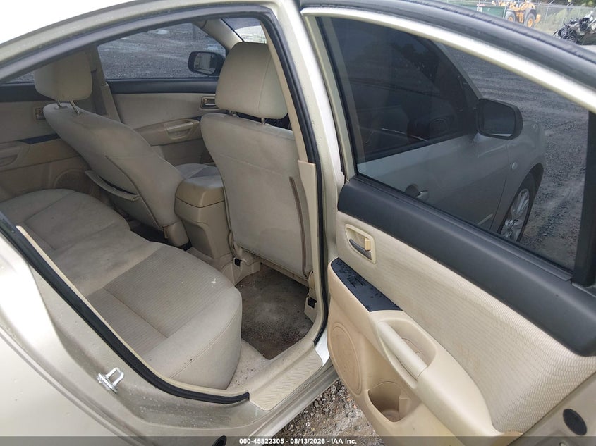 2007 MAZDA 3 SEDAN 2.0L I-4 DOHC, 144HP