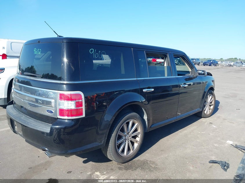 Vin: 2fmgk5d87kba34956, lot: 46321194, ford flex limited 20194