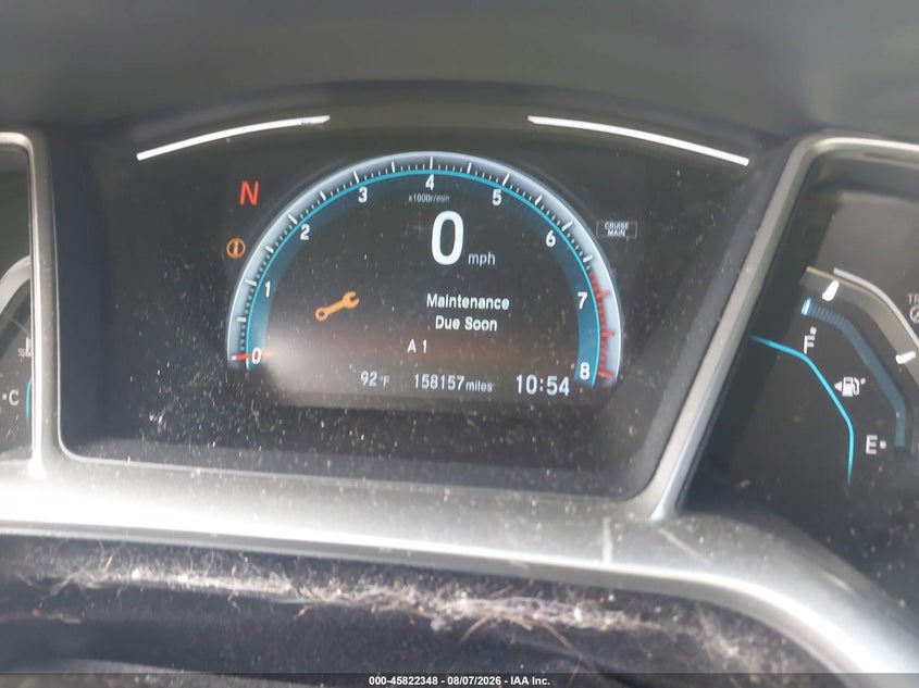 2017 HONDA CIVIC auction photo 7