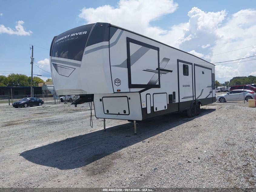 Vin: 4x4fsas22sj048048, lot: 46321237, forest river travel trlr 20252