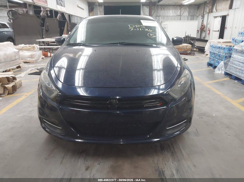 DODGE DART 2016 VIN 1C3CDFBB1GD540371