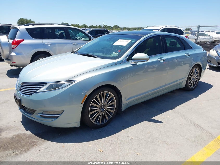 2014 LINCOLN MKZ HYBRID auction photo 2