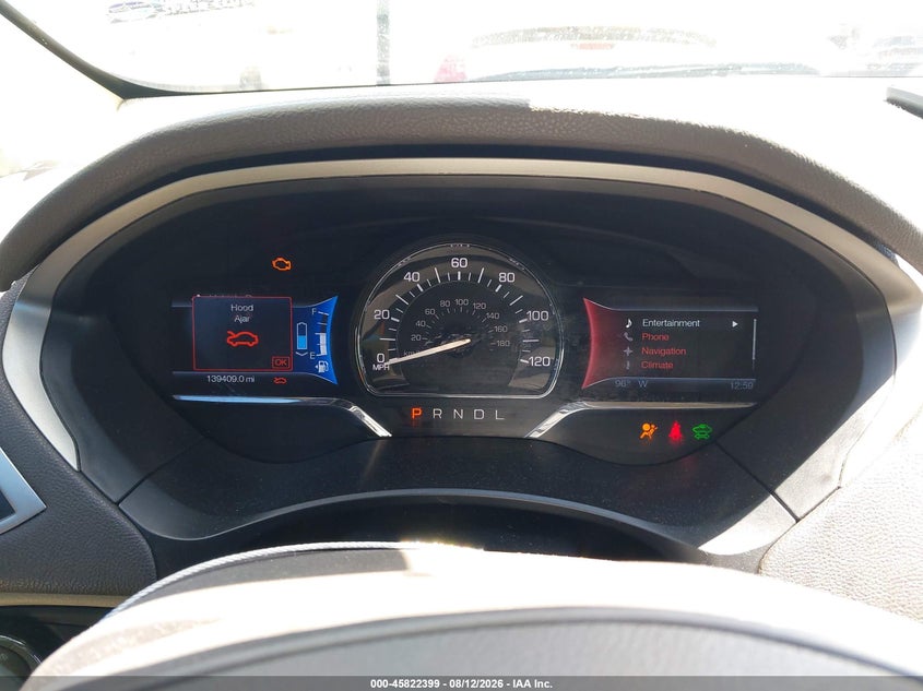 2014 LINCOLN MKZ HYBRID auction photo 7