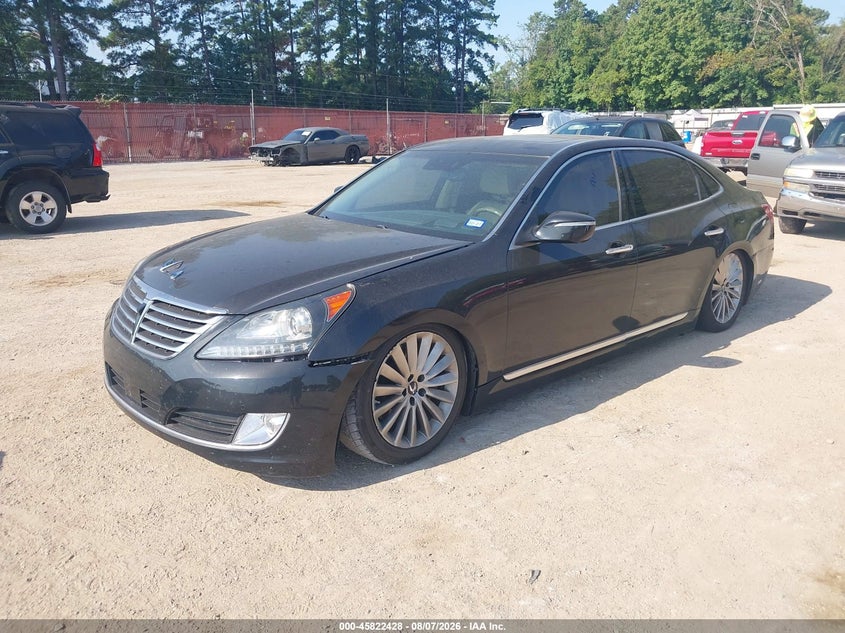 2014 Hyundai Equus, Ходова, IAAI, VIN KMHGH4JH6EU080743 — фото 2