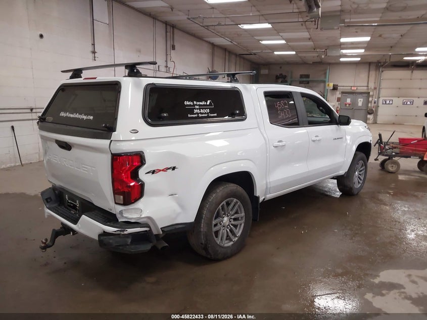 Vin: 1gcptcekxp1200065, lot: 46321314, chevrolet colorado 4wd  short box lt 20234