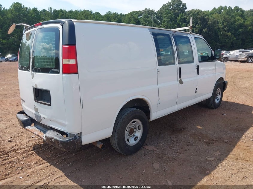 CHEVROLET EXPRESS 2009 VIN 1GCGG25CX91108481