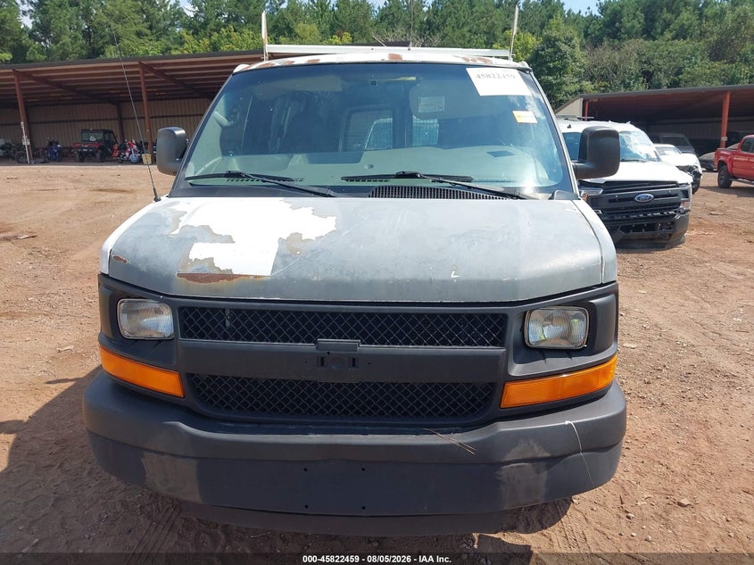 CHEVROLET EXPRESS 2009 VIN 1GCGG25CX91108481