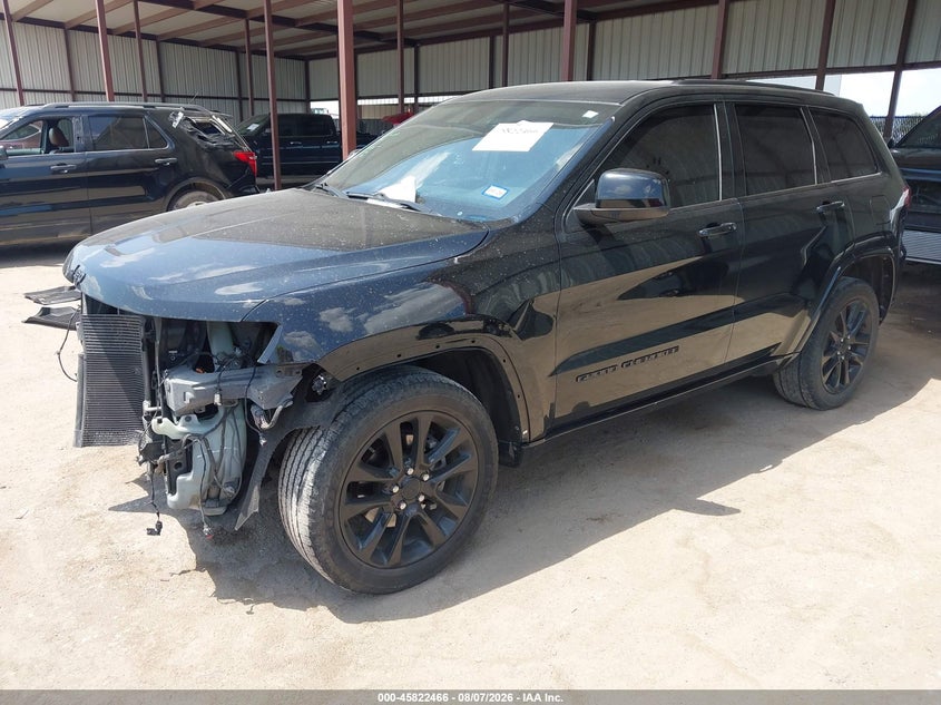 Vin: 1c4rjeag5jc110152, lot: 46321347, jeep grand cherokee altitude 4x2 20182