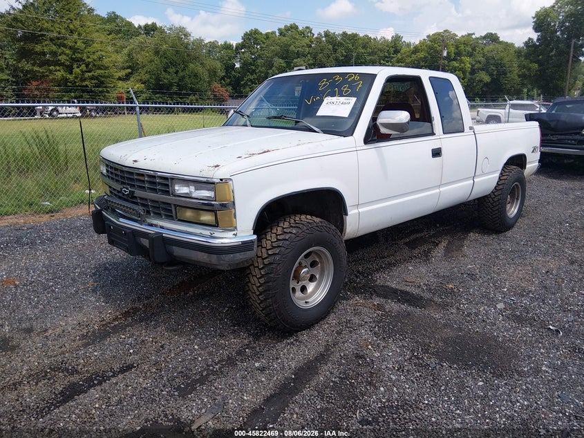 CHEVROLET GMT-400 1993 VIN 2GCEK19K9P1196187