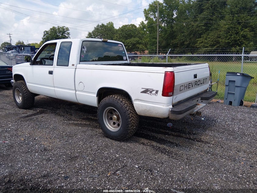 CHEVROLET GMT-400 1993 VIN 2GCEK19K9P1196187