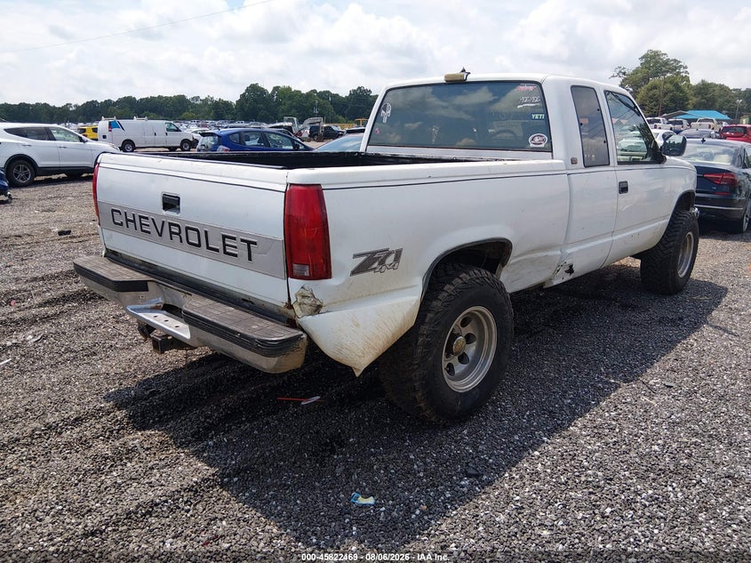 CHEVROLET GMT-400 1993 VIN 2GCEK19K9P1196187