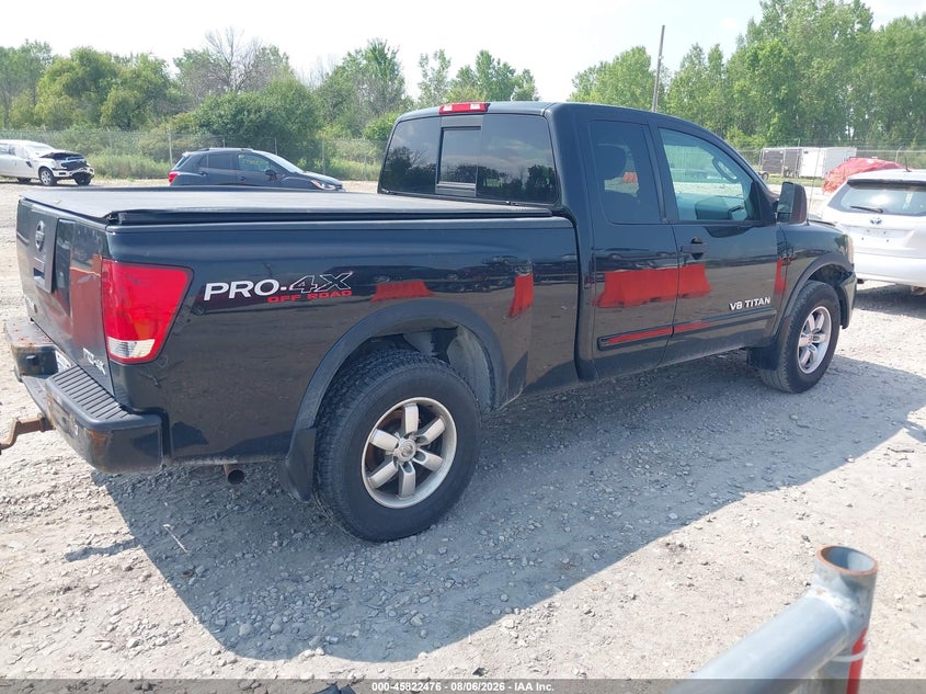 Vin: 1n6aa0cc4an309026, lot: 46321357, nissan titan pro-4x 20104