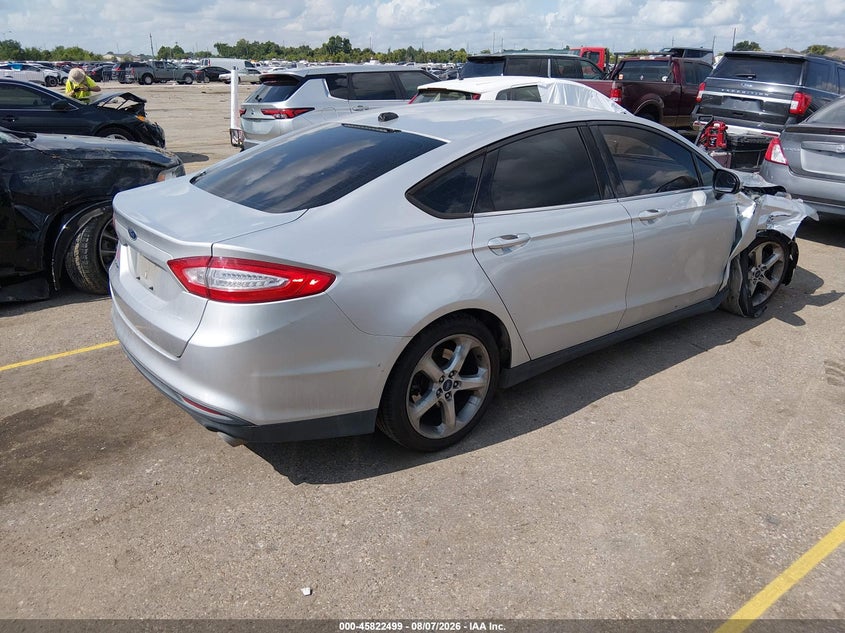 Vin: 3fa6p0g74dr265783, lot: 46321380, ford fusion s 20134