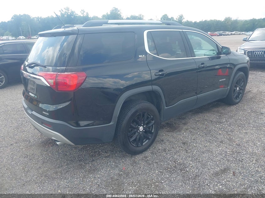 Vin: 1gkknuls3jz185175, lot: 46321386, gmc acadia slt-1 20184