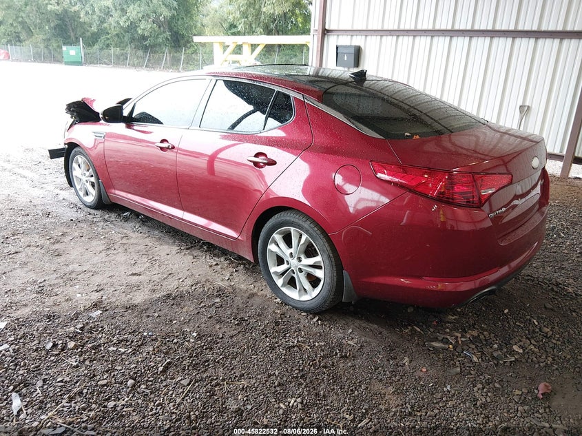 2013 KIA OPTIMA auction photo 3