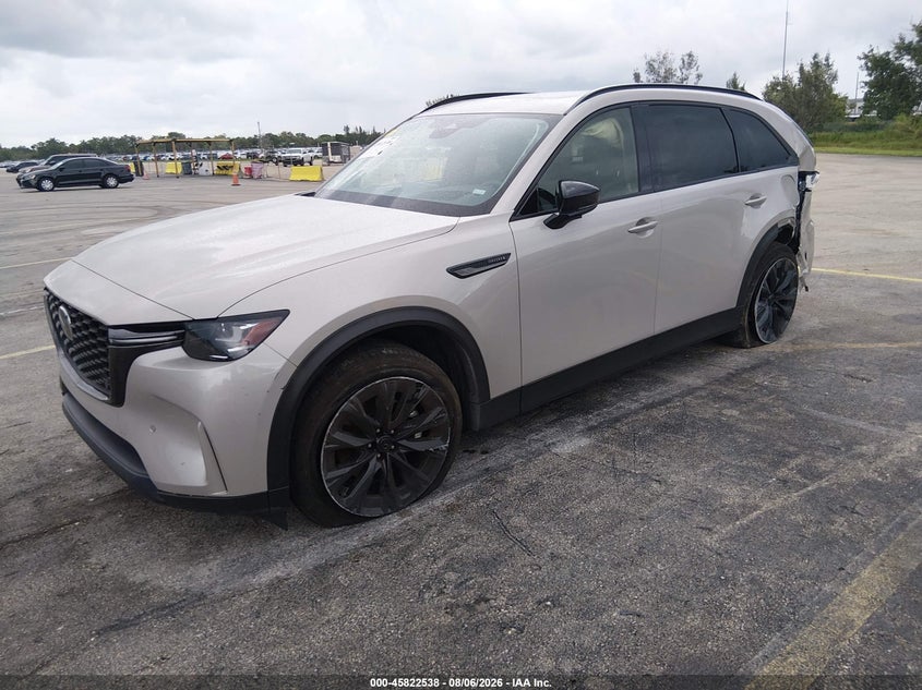 Vin: jm3kkchd8t1354253, lot: 46321419, mazda cx-90 3.3 turbo premium sport 20262
