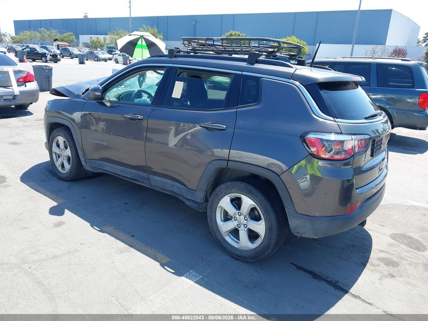 Vin: 3c4njcbb1jt469394, lot: 46321424, jeep compass latitude fwd 20183