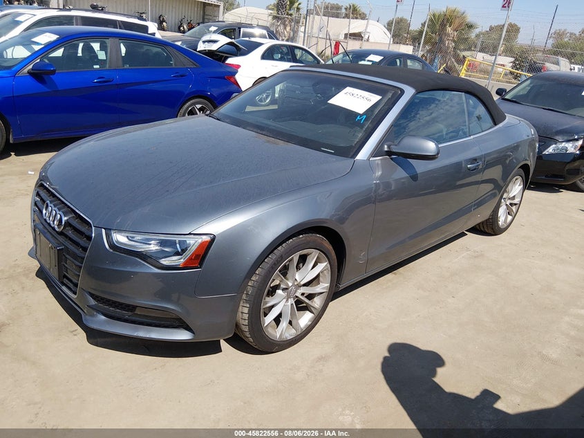 Vin: waujfafh7en007427, lot: 46321437, audi a5 2.0t premium 20142