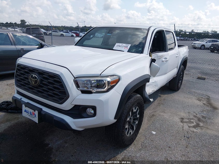 Vin: 3tmcz5an1nm475929, lot: 46321439, toyota tacoma trd off road 20222