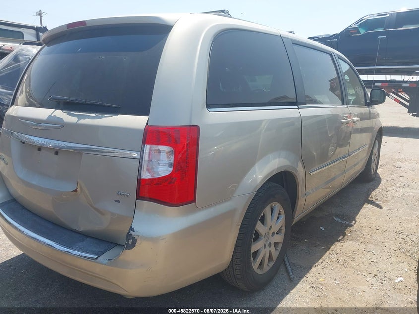 Vin: 2c4rc1bg9cr411745, lot: 46321451, chrysler town & country touring 20124