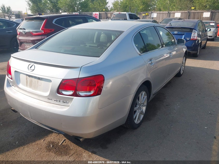 2006 LEXUS GS 300 auction photo 4