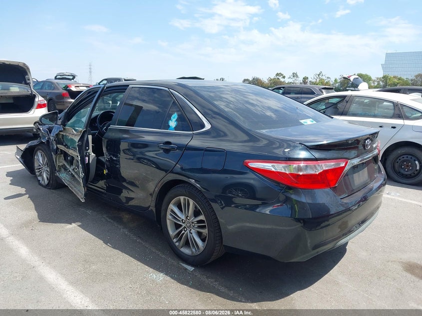 Vin: 4t1bf1fk4gu208600, lot: 46321461, toyota camry se 20163