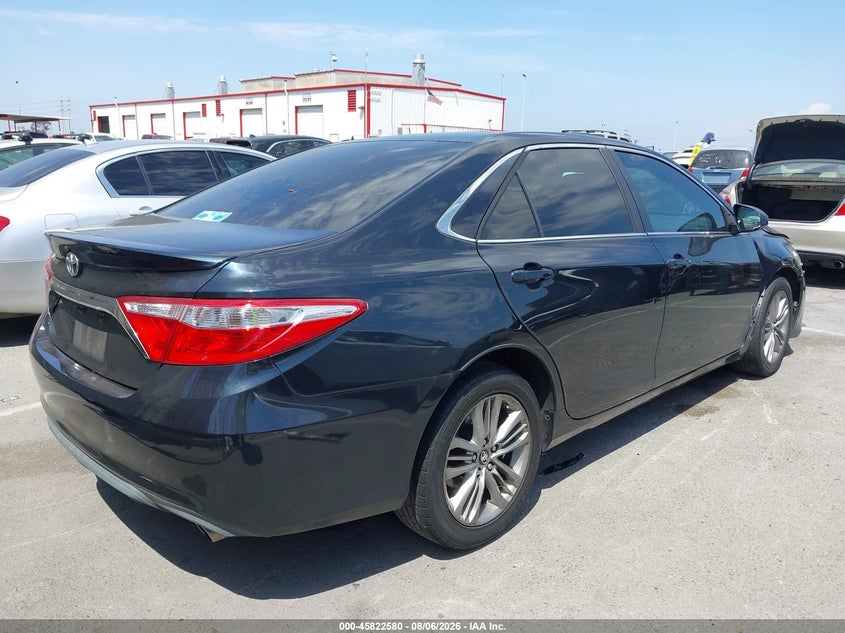 Vin: 4t1bf1fk4gu208600, lot: 46321461, toyota camry se 20164