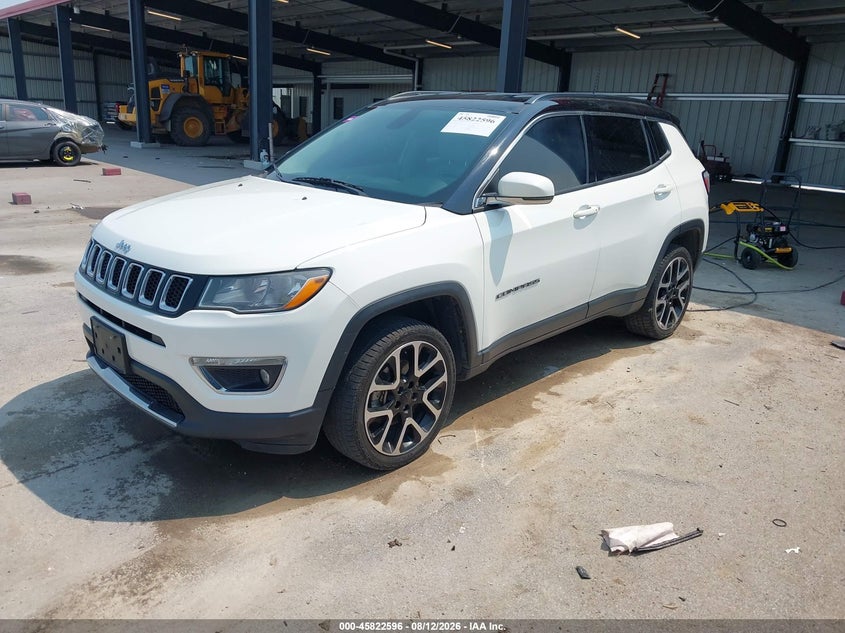 2018 Jeep Compass, Град, IAAI, VIN 3C4NJDCB5JT223775 — фото 2