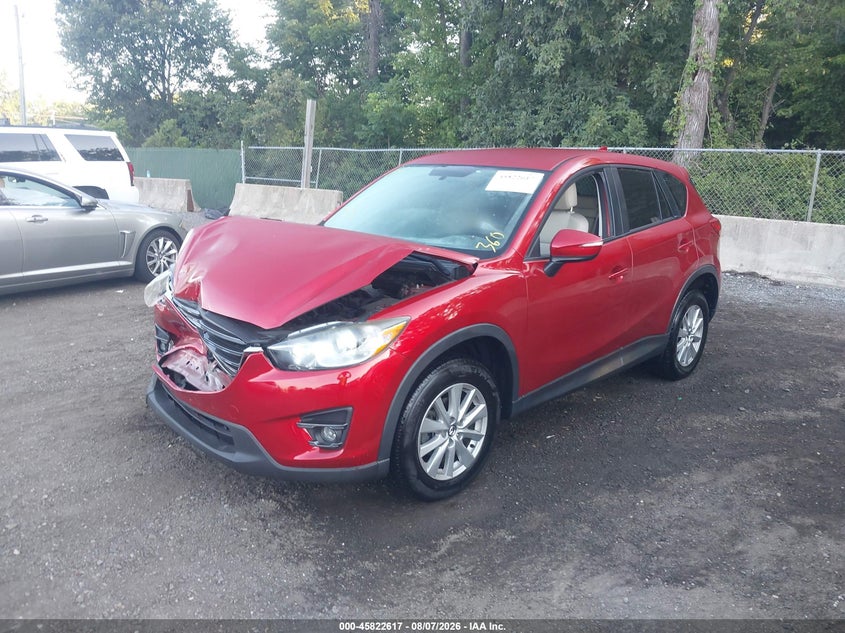 Vin: jm3ke2cy9g0760260, lot: 46321498, mazda cx-5 touring 20162
