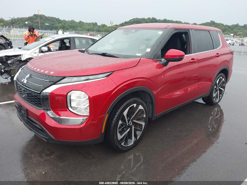Vin: ja4j4ta82nz041564, lot: 46321550, mitsubishi outlander es 2.5 s-awc 20222